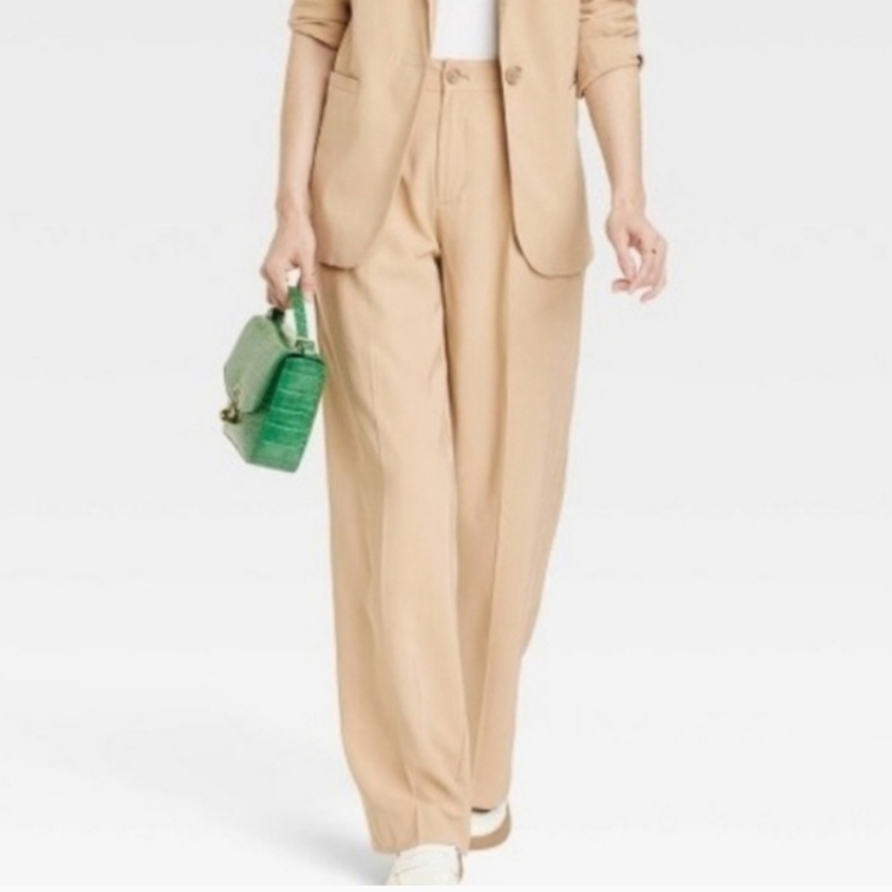 A New Day Beige Pants Trousers NWOT